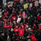 Chicago Teacher Union Crowd