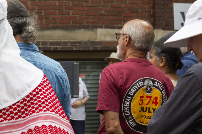 The labor community gathers to honor the legacy of the 1934 Minneapolis Truckers Strike and Bloody Friday. 